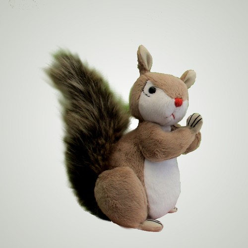 Squirt soft toy squirrel