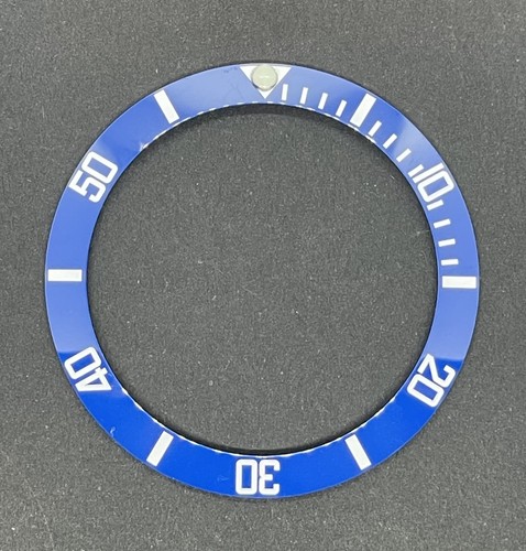 Replacement blue ceramic bezel - replacement,