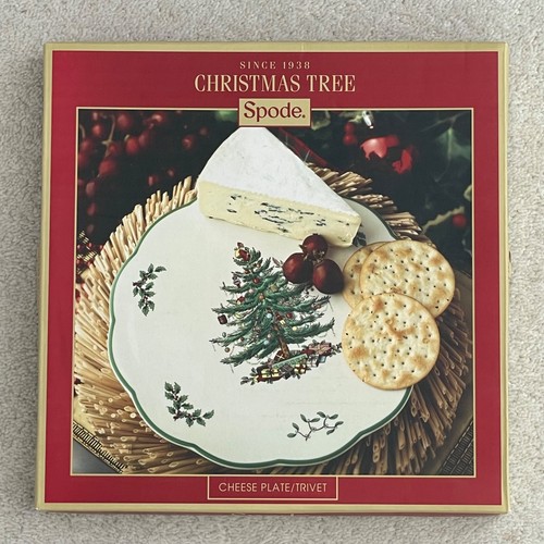Spode christmas tree cheese - tree,