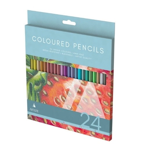 Artist colouring pencils 24 - colouring,
