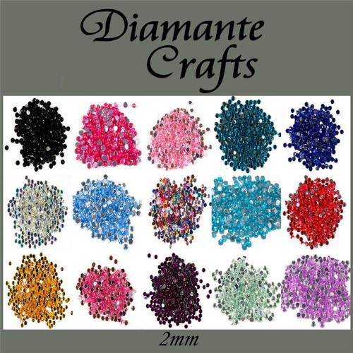 2mm diamante loose flat - loose,