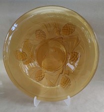 Jobling 1930's Frosted Amber