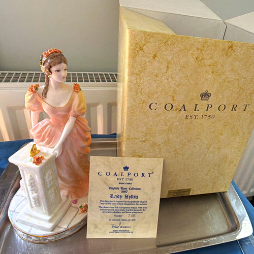 Coalport lady sylvia english - coalport,