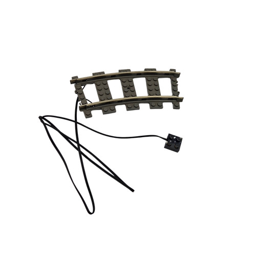 Lego train tracks - train,