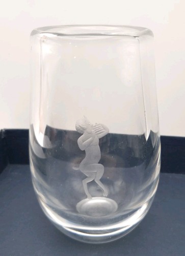 Orrefors glass vase - orrefors,
