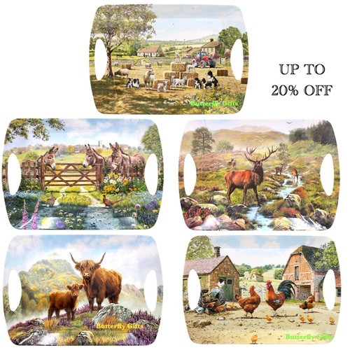 Highland cow stag melamine - highland,
