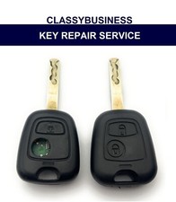 PEUGEOT 206 307 2 BUTTON KEY