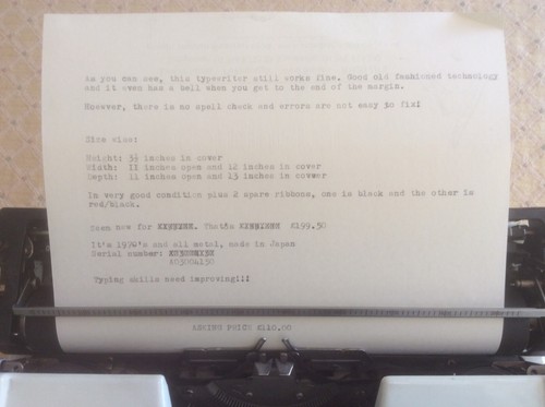 Vintage brother 100 typewriter - 100,
