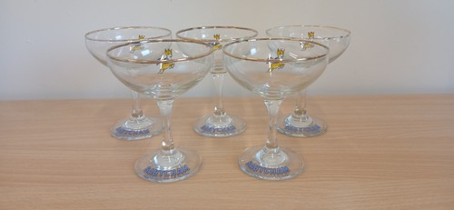 Vintage 1970s babycham glasses - 1970s,
