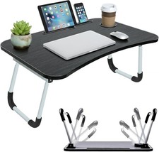 Folding Laptop Bed Table Cup