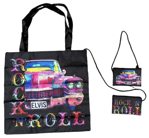Elvis presley bag with pouch - presley,
