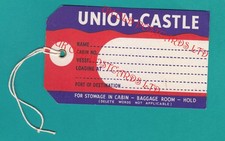 Union Castle Line -  Luggage