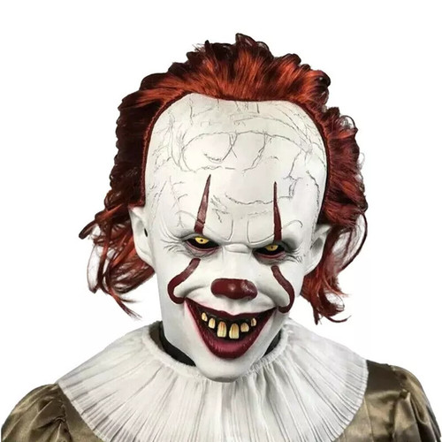 Latex clown mask - latex,