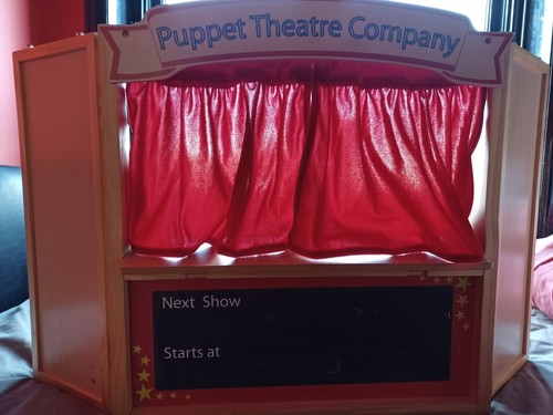 Elc wooden puppet - wooden, theatre