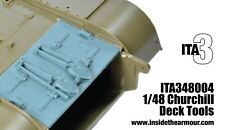 ITA3 1/48 Churchill Deck Tools ITA348004 FOR TAMIYA