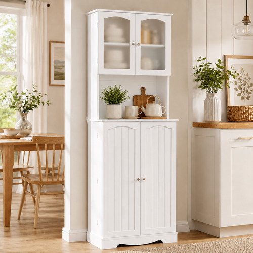 Tall kitchen pantry cabinet - pantry,