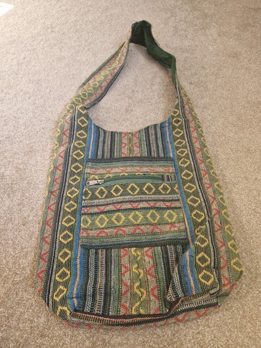 Cotton shoulder bag - cotton,