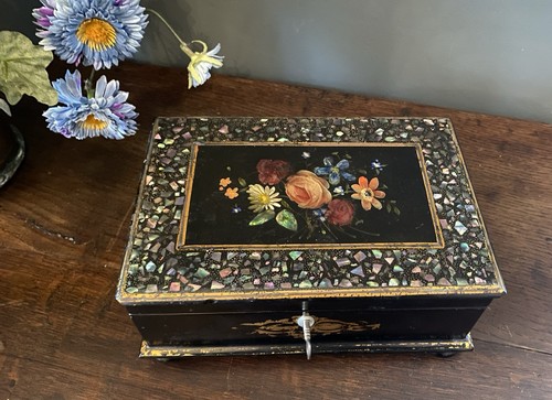 Victorian jewellery box - victorian,