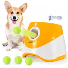 Dog Automatic Ball Launcher Convenient Pet Ball Thrower Interactive Game UK New