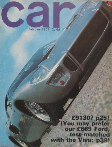 Car magazine february 1967 - car,