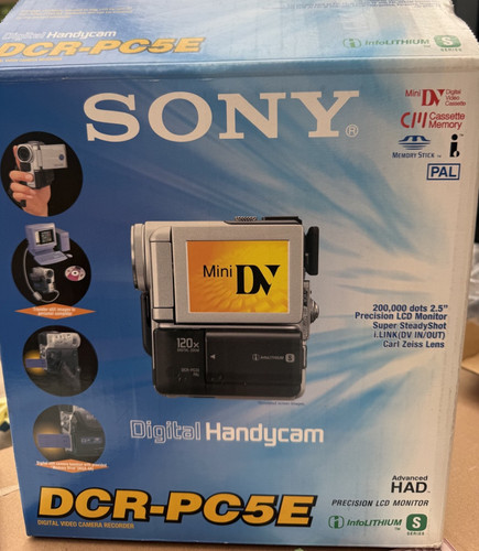 Vintage sony dcr pc5e handycam - sony, dcr-pc5e