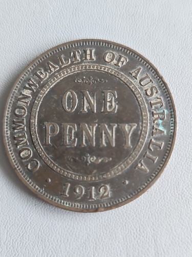 Australia one penny king - one,