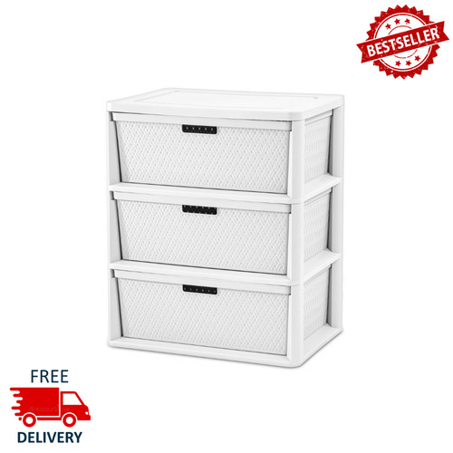 Sterilite wide drawer cross - wide, 3