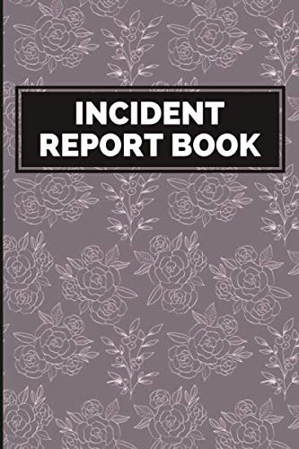 Incident report book security - incident,
