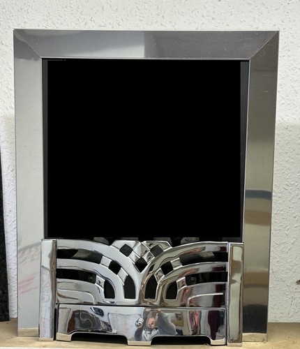Replacement gas fire - fire, chrome