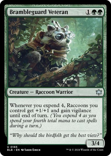 Magic brambleguard veteran - magic,