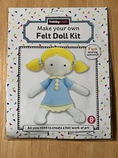 Make your own felt doll craft set