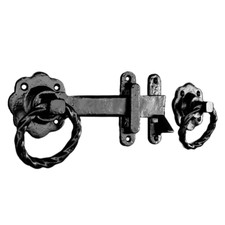 Twisted Ring Gate Latch Circle