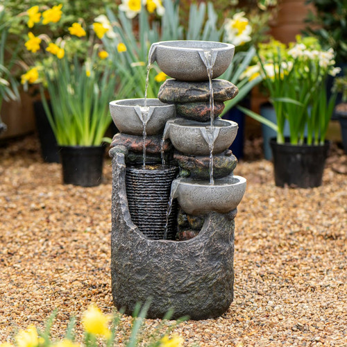 Cascading slate water - slate, feature