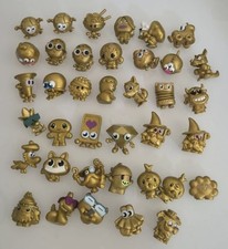 Moshi Monsters Gold Golden Moshling Figures Bundle Set Collection Lot Of 38