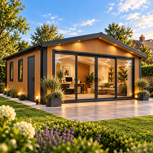 Insulated garden room 20 - garden,