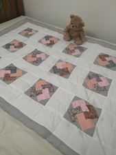 SALE Baby blanket. Quilted