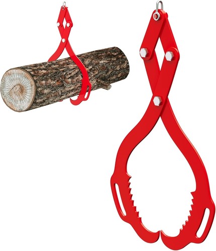 Log lifting tongs - lifting, 2