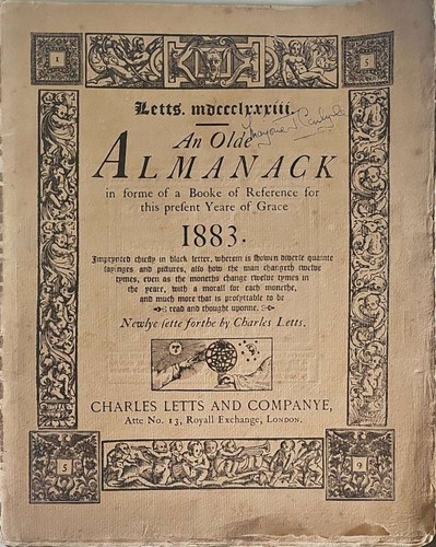 Rare 1883 an - ​rare, olde