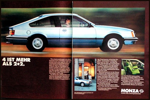 Opel monza original - opel,