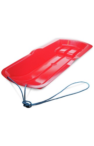 Snow sledge with rope - snow, 92cm