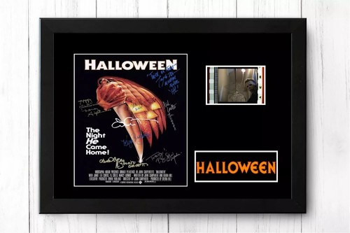 Halloween framed film cell - halloween,