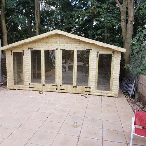 14x10 summer house log lap - 14x10,