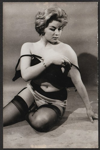Original vintage semi nude - vintage, semi-nude