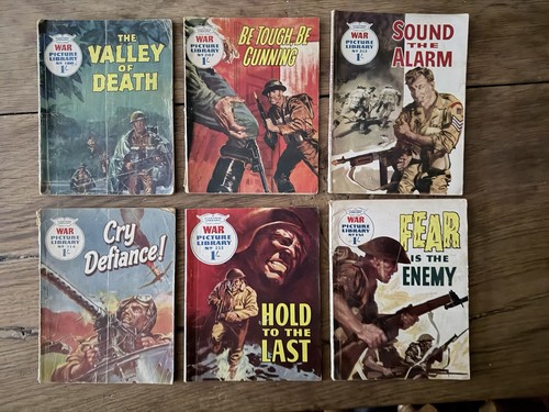 Six war picture library - library, by