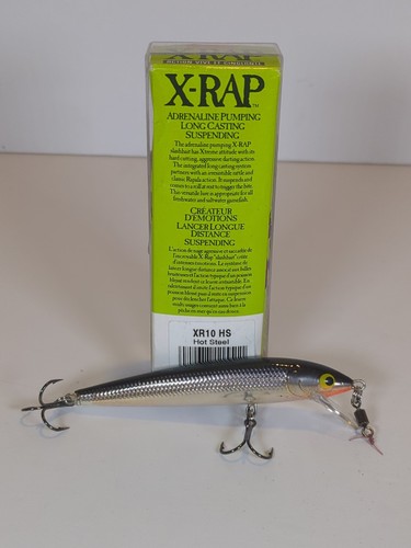 Rapala rap xr10 hot steel - rapala,