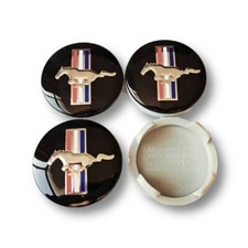 Per Ford ST 4pcs 54mm mustang Shelby Hubcaps Centre Caps Coprimozzi EcoBoost