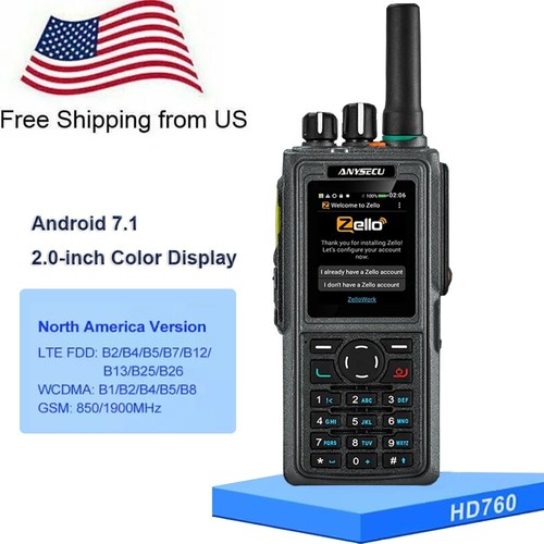 Anysecu zello hd760 - anysecu, 4g