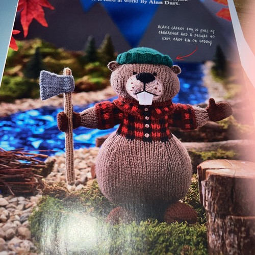Alan dart toy - knitting, pattern