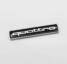 QUATTRO Black Silver Metal