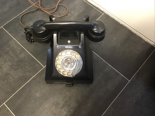 Vintage bakelite telephone - vintage,